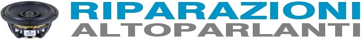 Riparazioni altoparlanti